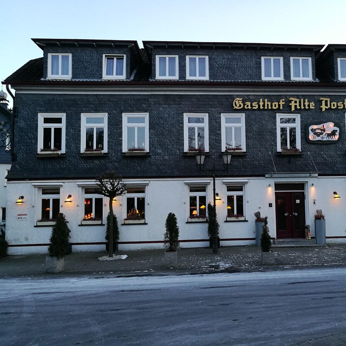 Restaurant "Alte Post Hotel-Restaurant" in  Wissen