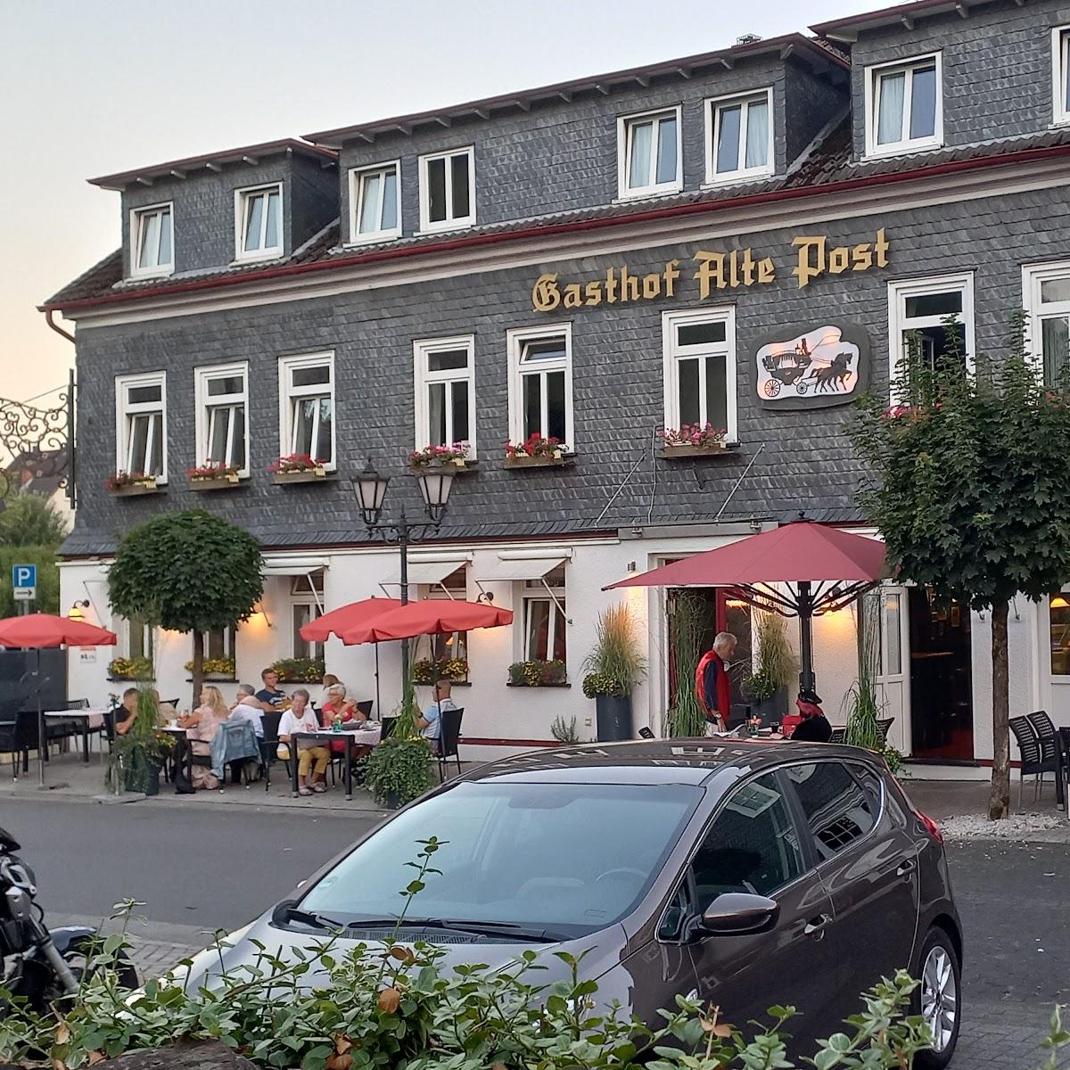 Restaurant "Restaurant in der Alten Post" in Wissen