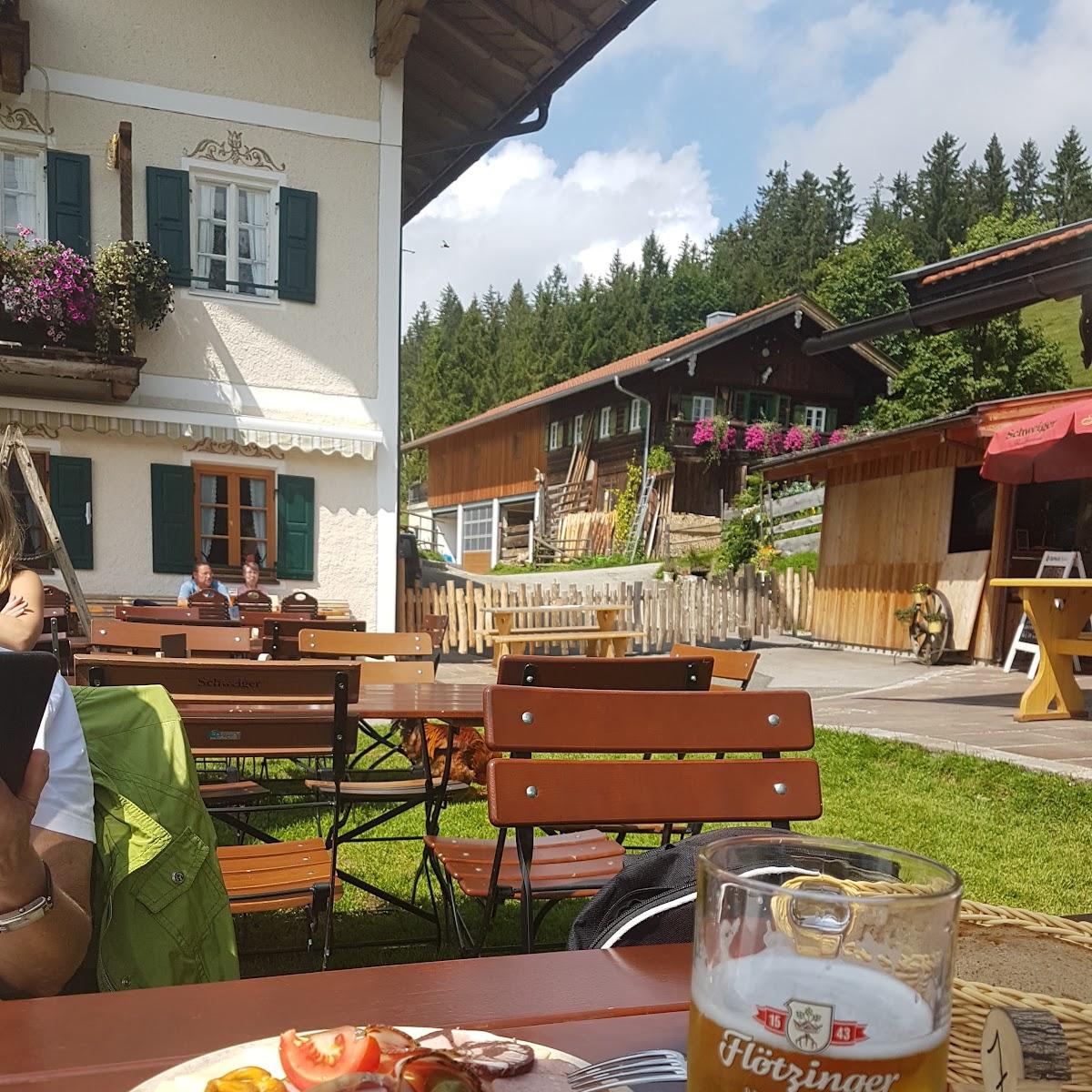Restaurant "Bergcafe Siglhof" in Bayrischzell