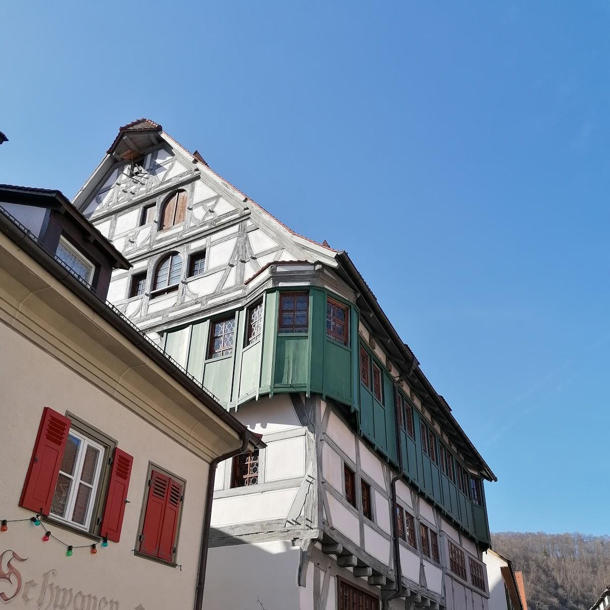 Restaurant "Wirtschaft zum Schwanen" in  Blaubeuren