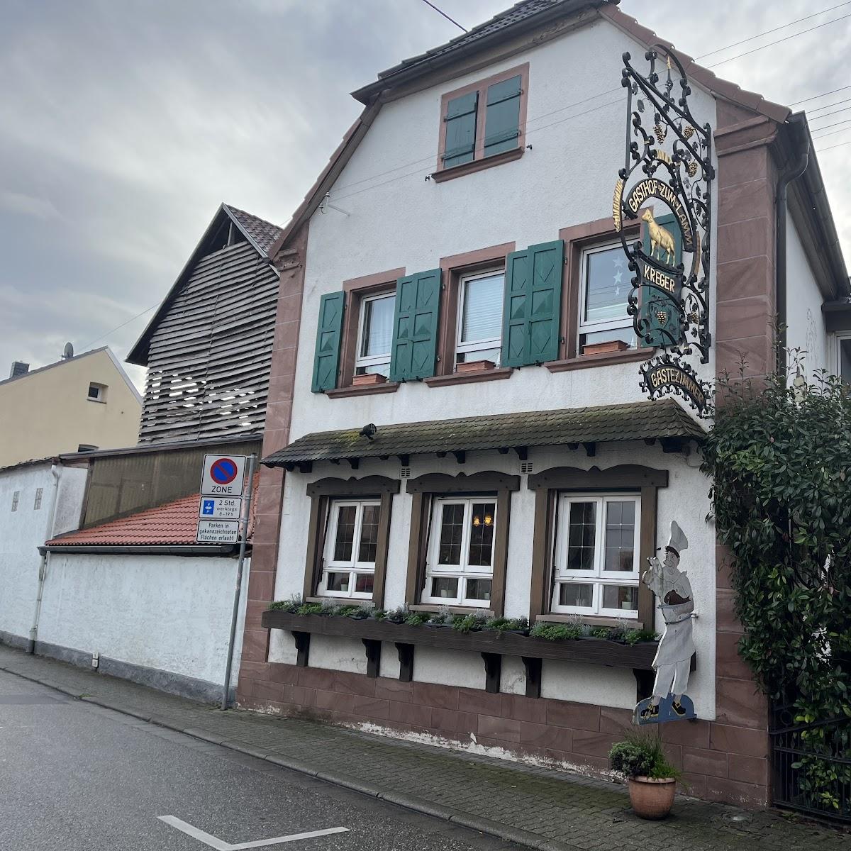 Restaurant "Gasthof zum Lamm" in Neupotz