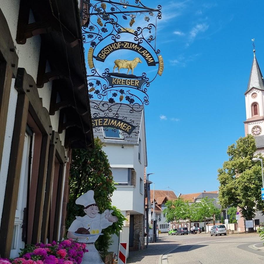 Restaurant "Gasthof zum Lamm" in Neupotz