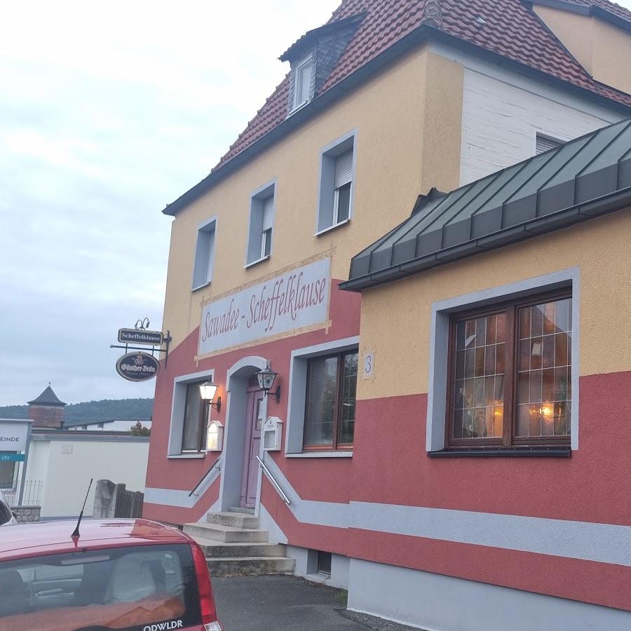 Restaurant "Gasthaus Scheffelklause" in Lichtenfels