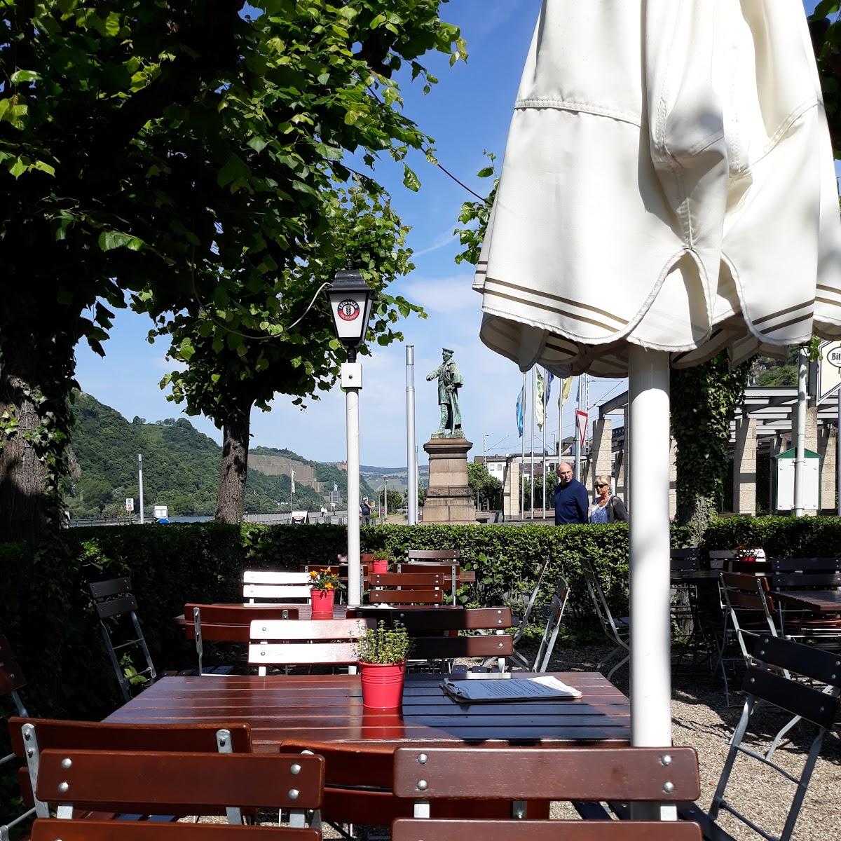 Restaurant "Biergarten am Pegelhaus" in  Kaub