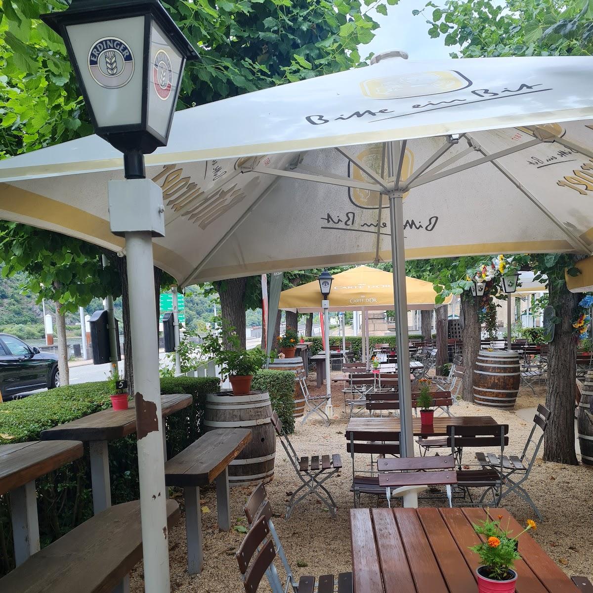 Restaurant "Biergarten am Pegelhaus" in Kaub