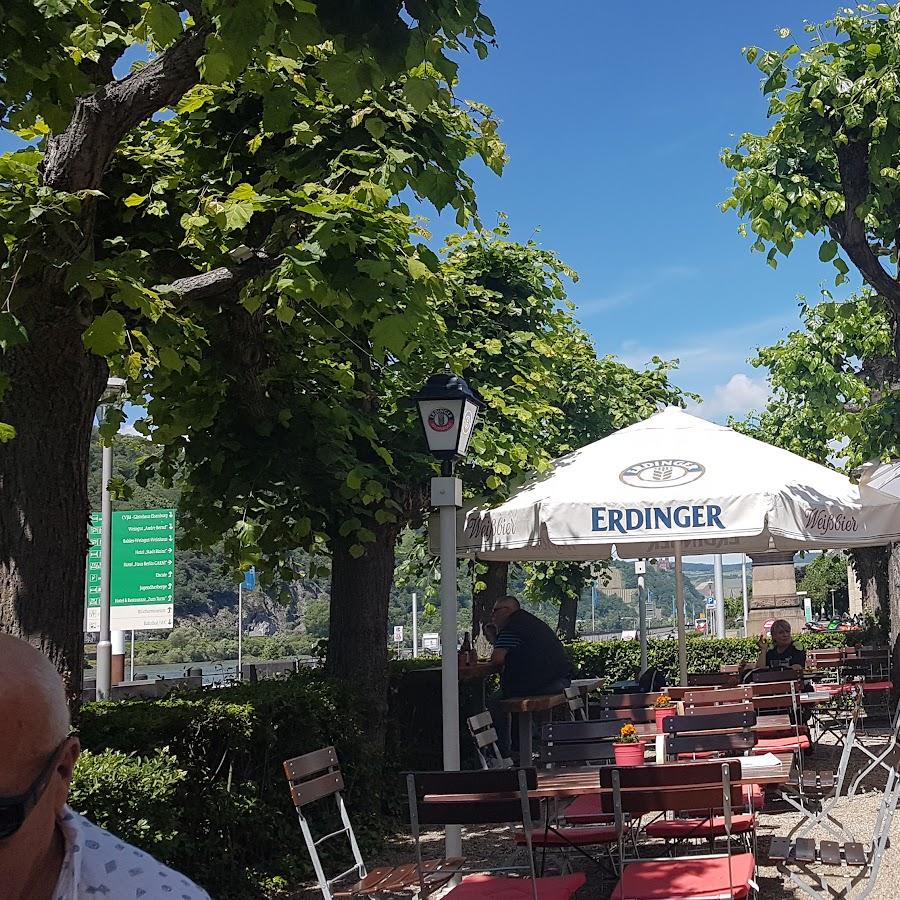 Restaurant "Biergarten am Pegelhaus" in Kaub