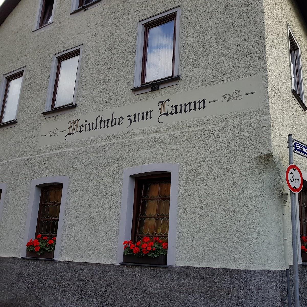 Restaurant "Weinstube Zum Lamm" in Oberwesel