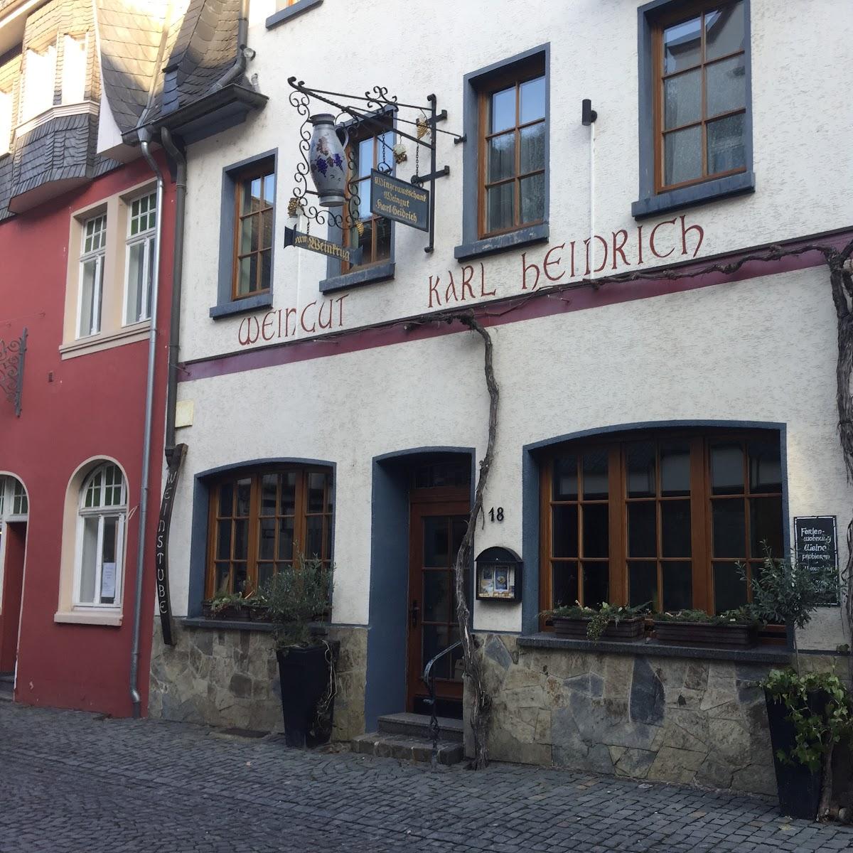 Restaurant "Weingut Karl Heidrich" in Bacharach