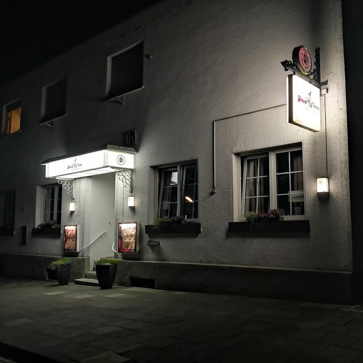 Hotel Restaurant Haus Wiese Beckum Speisekarte