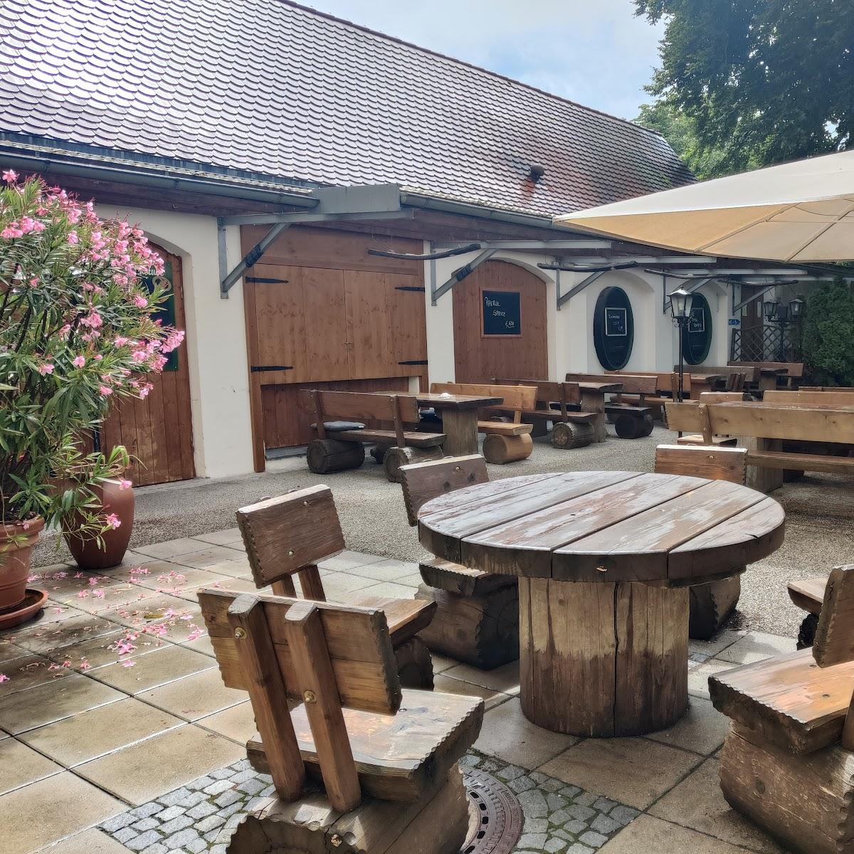 Restaurant "Schlossgarten" in Türkheim