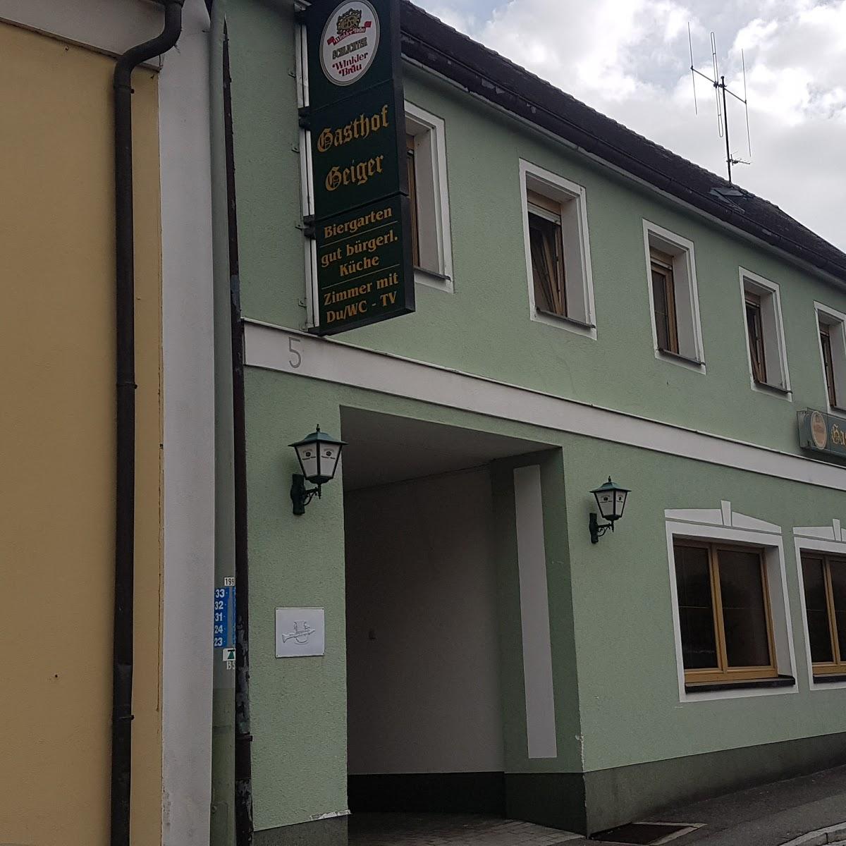 Restaurant "Geiger Gasthof & Pension" in  Schnaittenbach