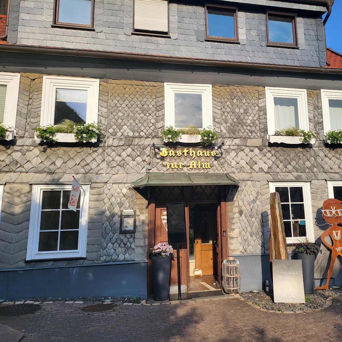 Restaurant "Gasthaus zur Alm in" in Warburg