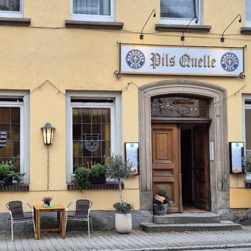 Restaurant "Pils Quelle" in Warburg