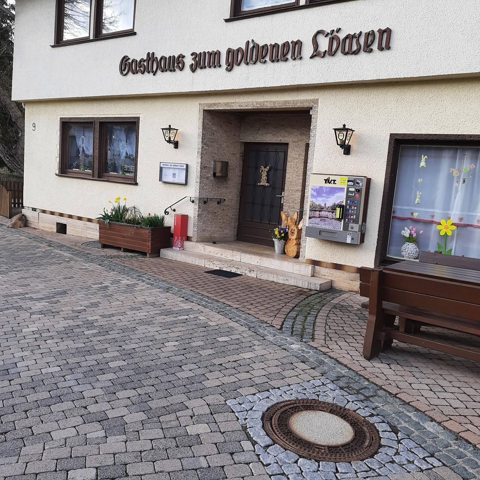 Restaurant "Gasthaus Zum goldenen Löwen" in Floh-Seligenthal