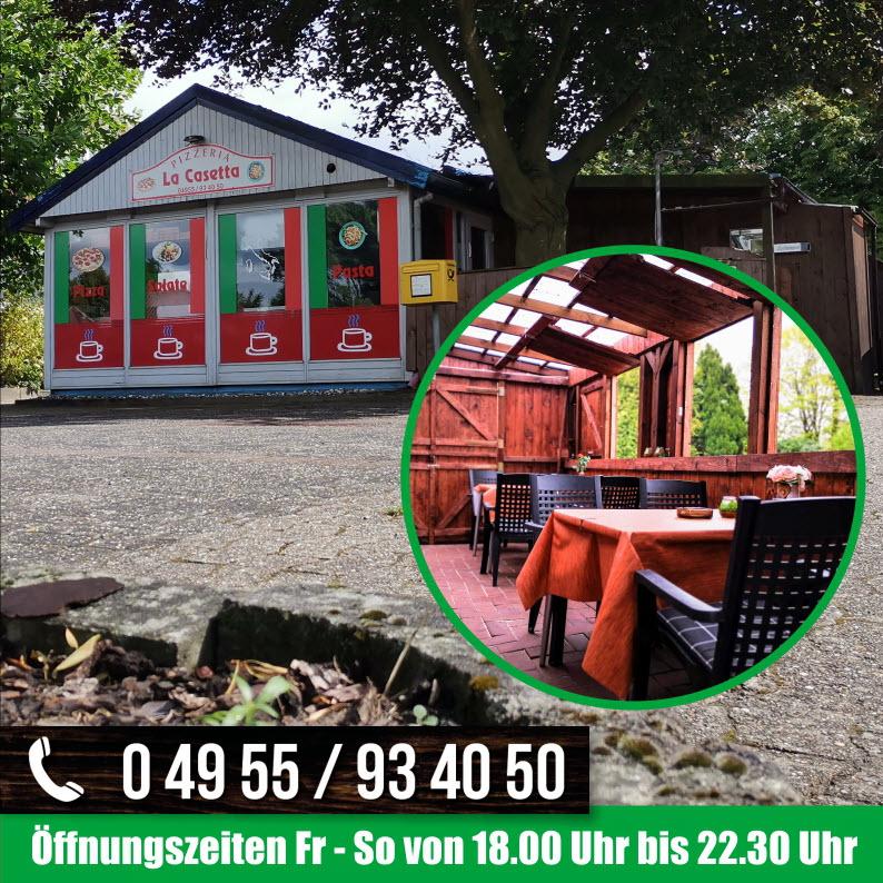 Restaurant "Pizzeria La Casetta" in Westoverledingen