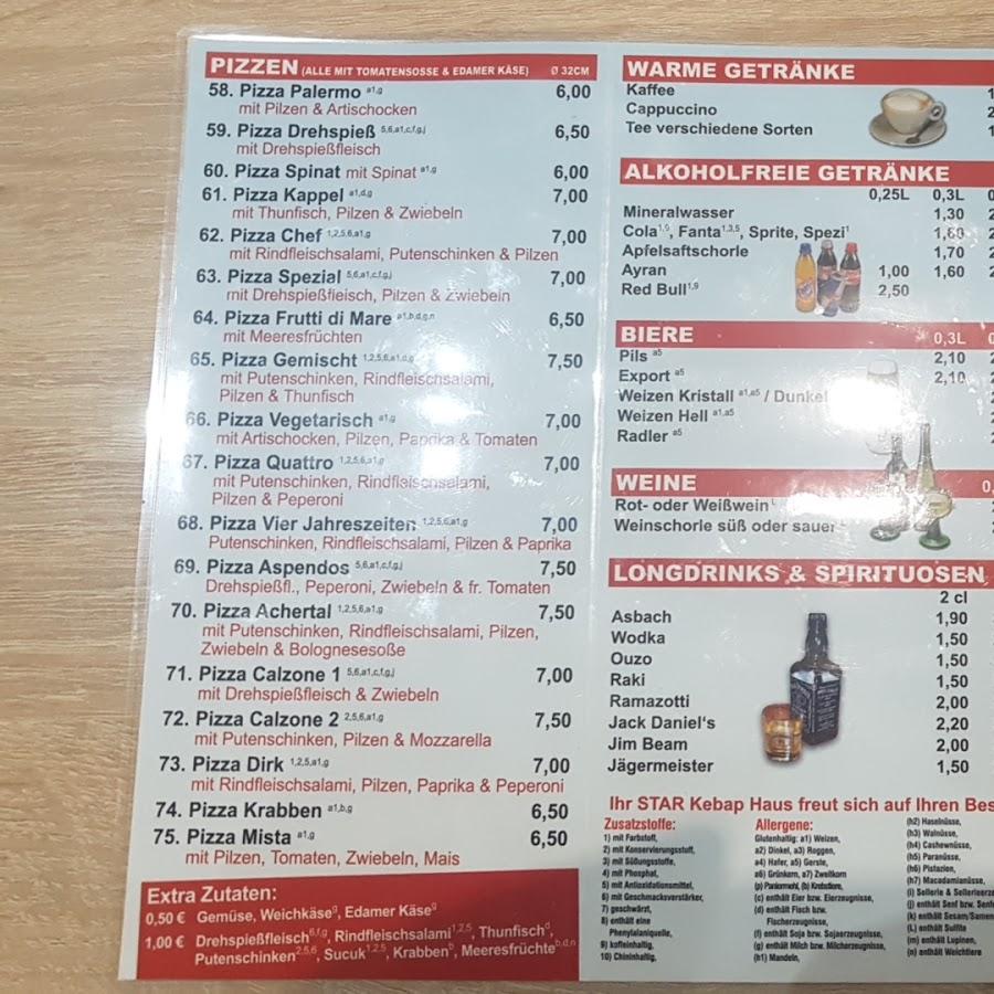 Restaurant "Star Kebab Haus Inh. I. Osoy" in  Kappelrodeck