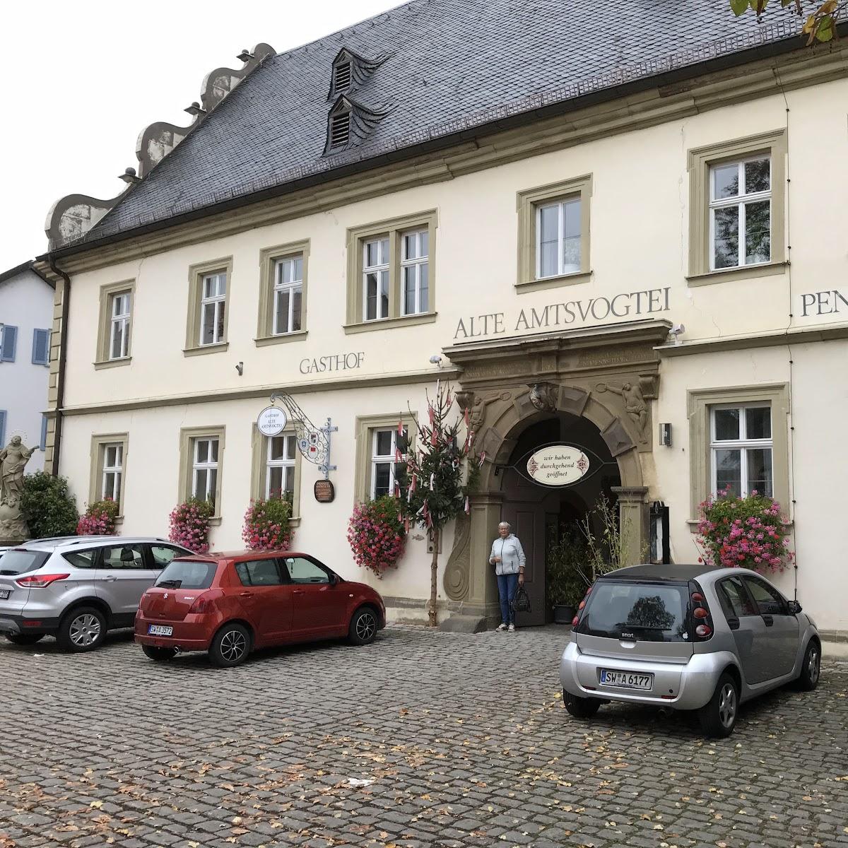 Restaurant "Alte Amtsvogtei" in Grafenrheinfeld