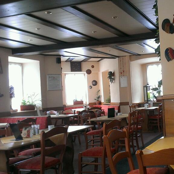 Restaurant "Pizzeria Ai Due Galli," in Grafenrheinfeld