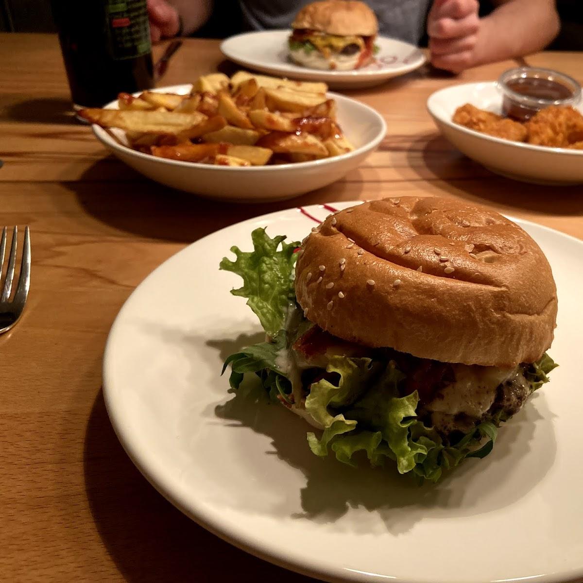 Restaurant "Giebmanns American Burgers" in Neuhofen