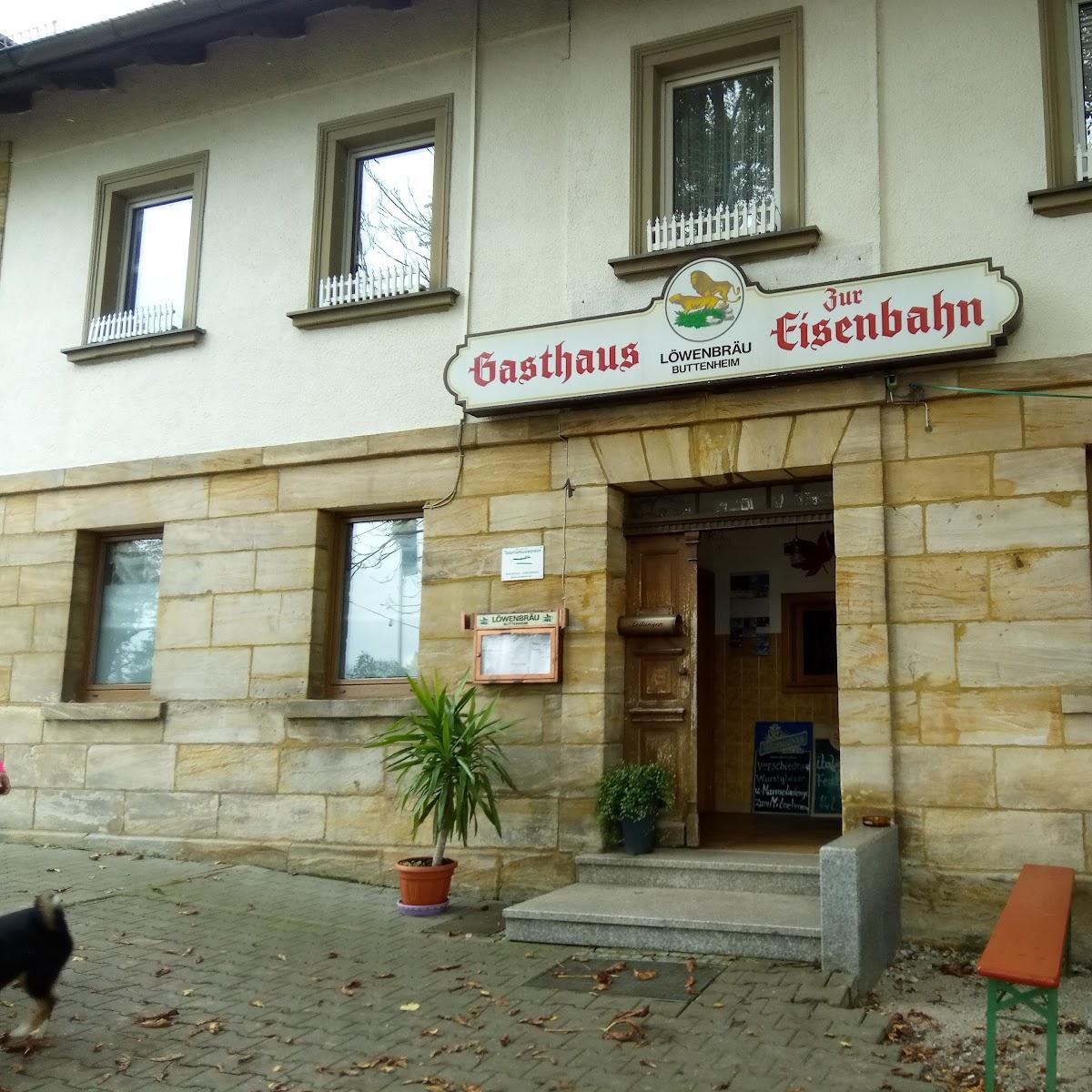 Restaurant "Gasthaus Zur Eisenbahn" in Wiesenthau