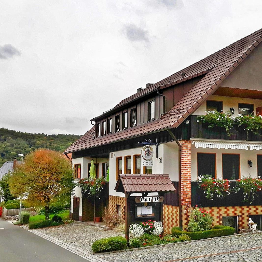 Restaurant "Pension Wolf" in Ebermannstadt