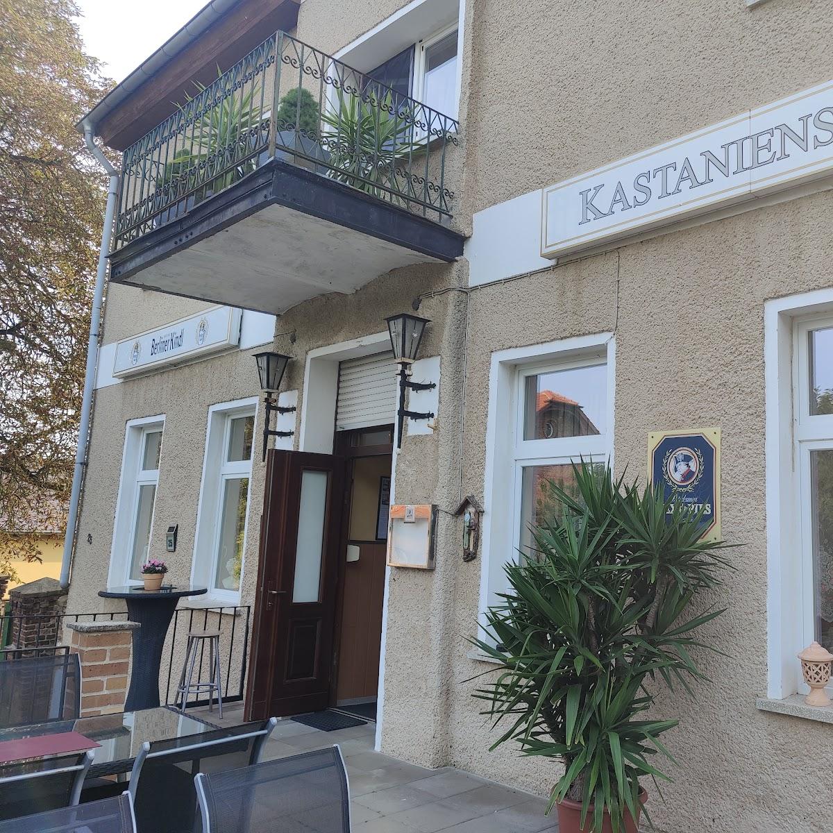 Restaurant "Kastanienstübl" in Mittenwalde