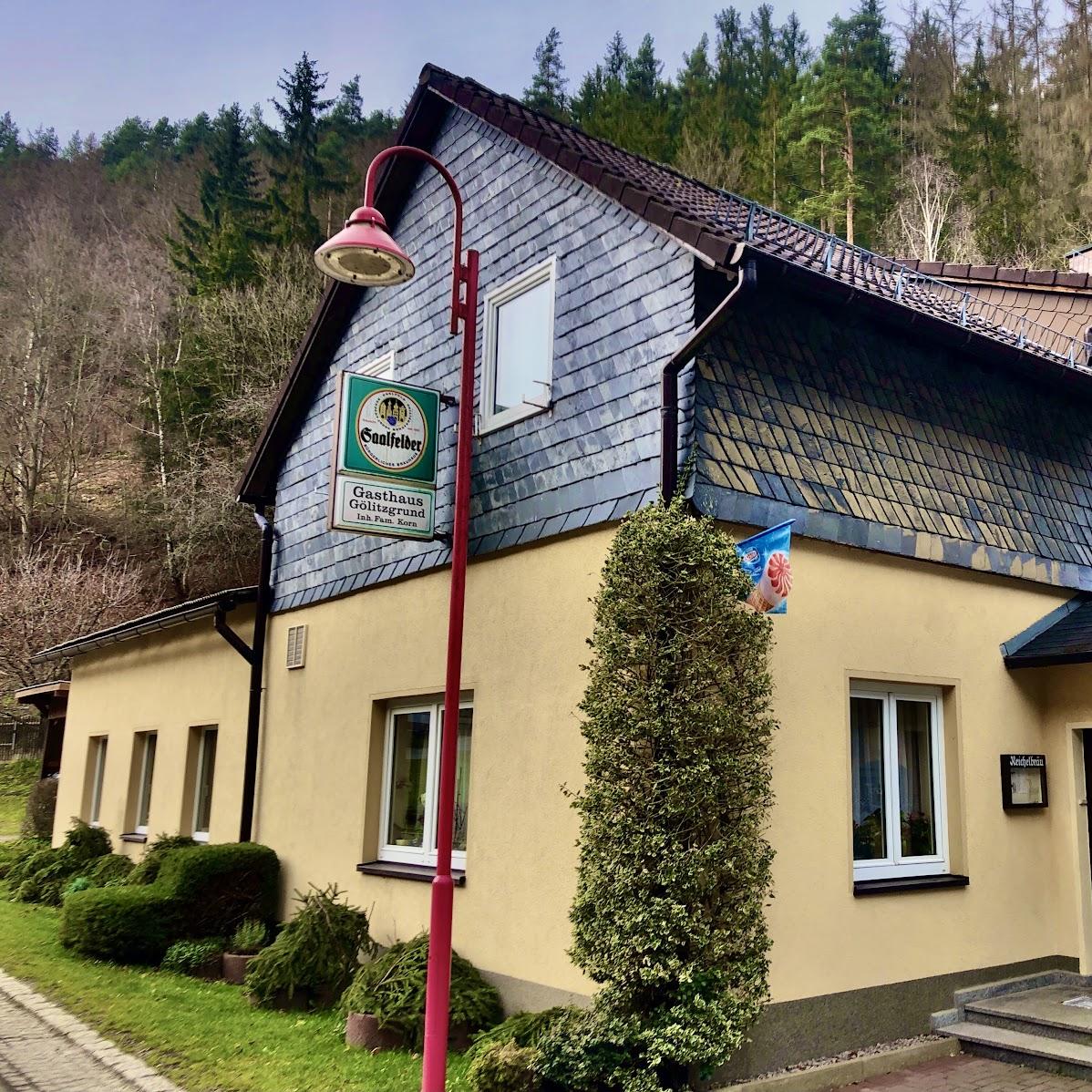 Restaurant "Gaststätte  Gölitzgrund  Gisela Korn" in Probstzella