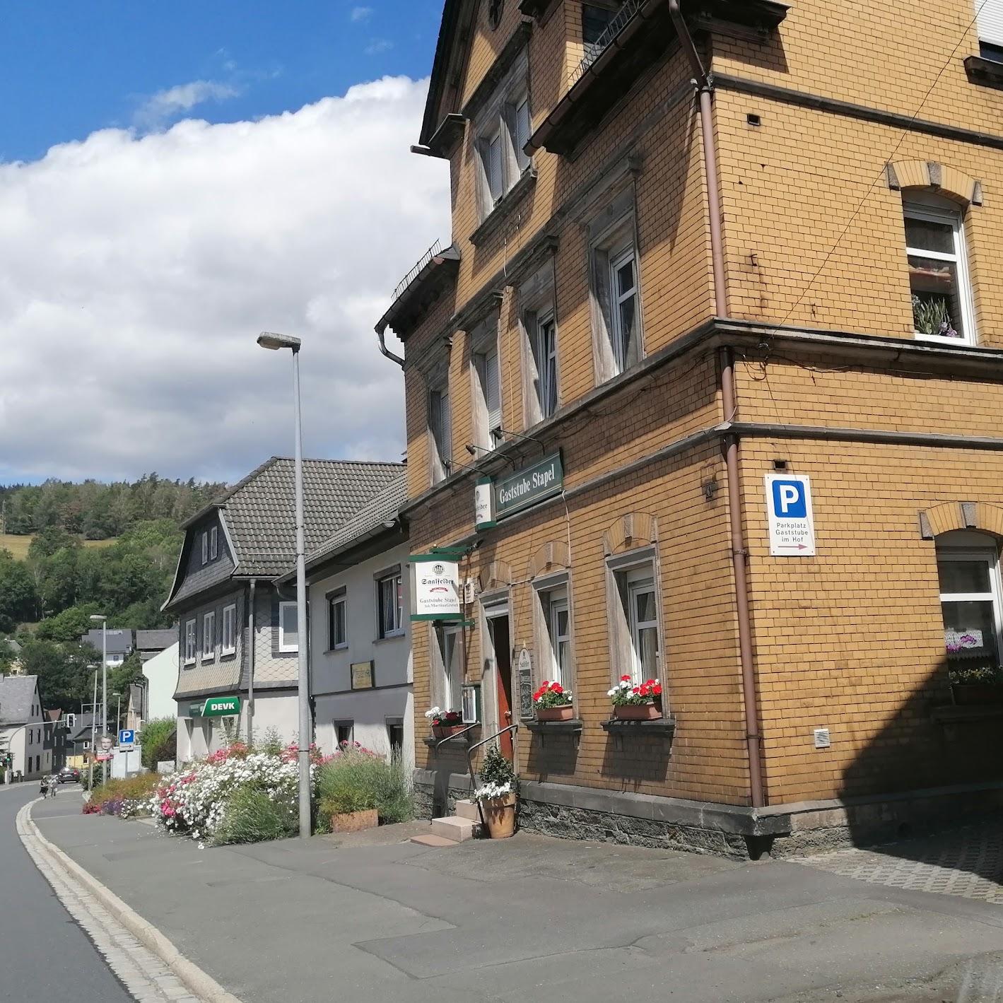 Restaurant "Gaststube Stapel" in Probstzella