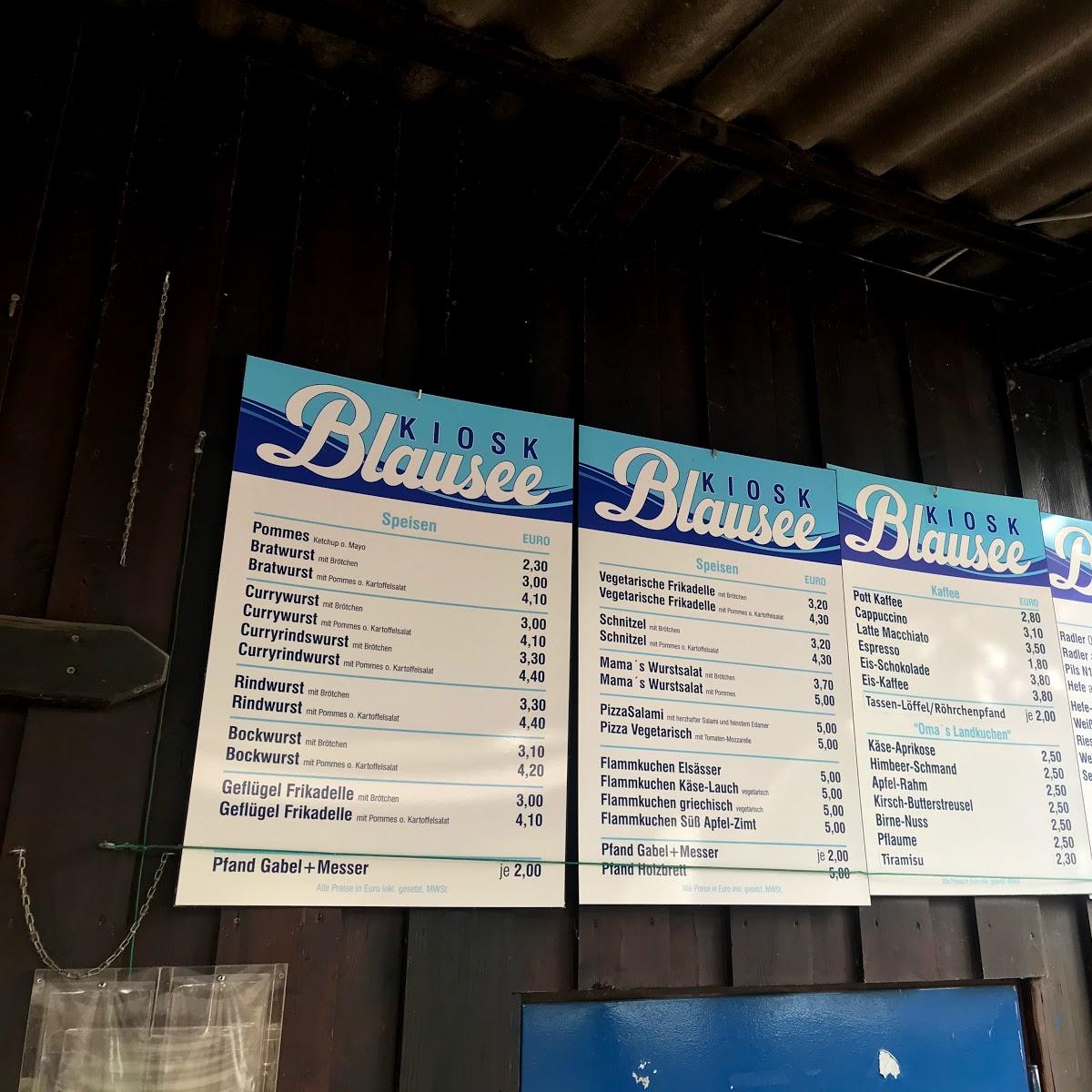 Restaurant "Blausee Kiosk" in  Altlußheim