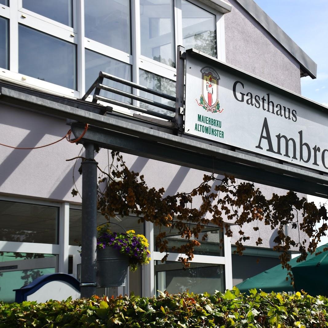 Restaurant "Gasthaus Ambrosia" in Bergkirchen