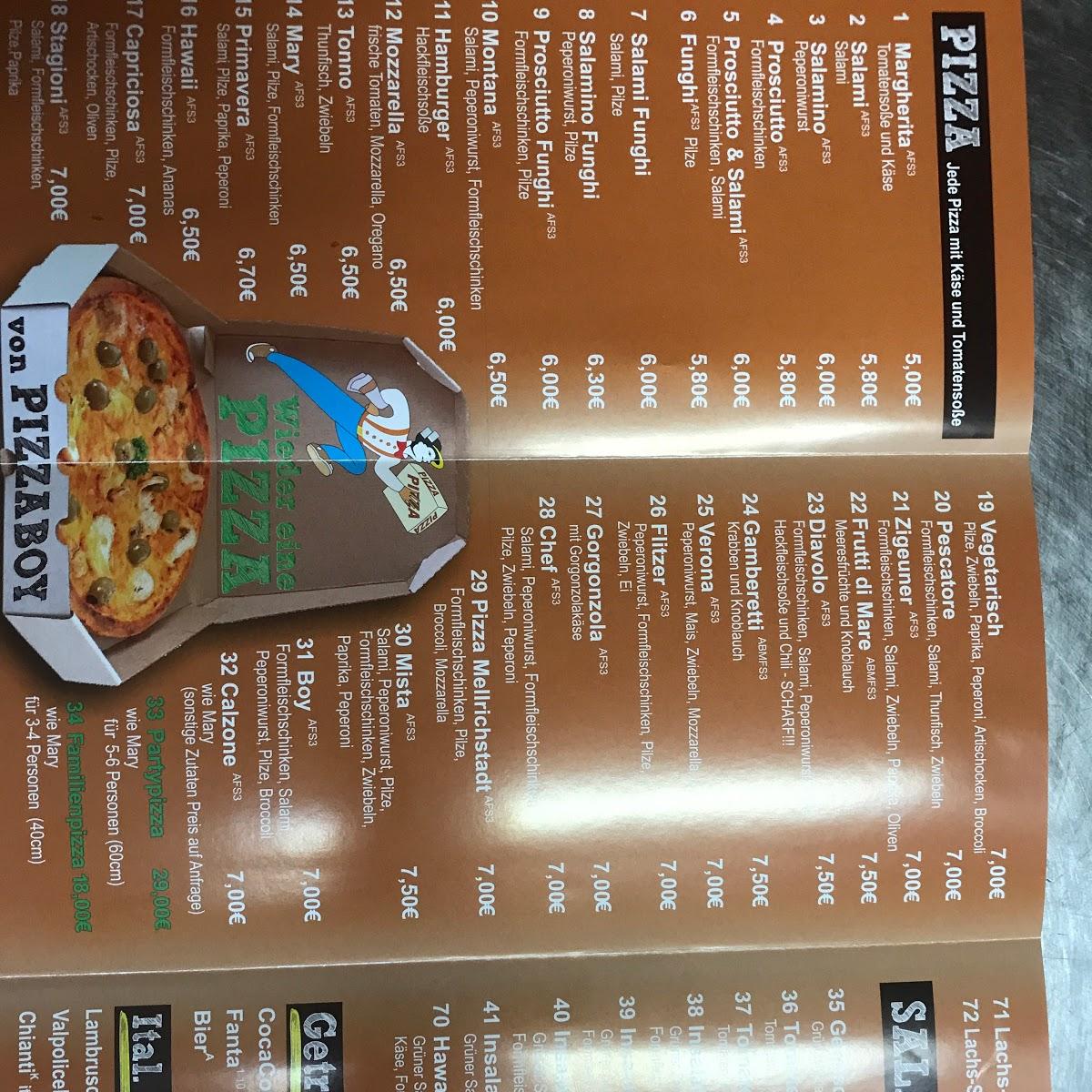 Restaurant "Pizza-Boy" in  Mellrichstadt