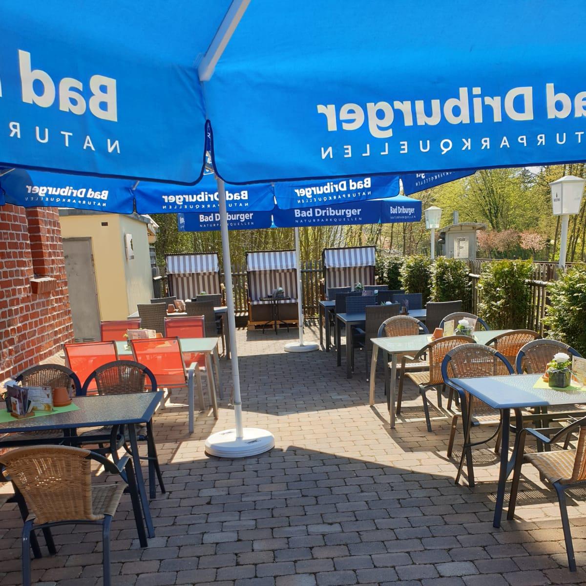 Restaurant "Altes Stellwerk Café" in Bad Driburg