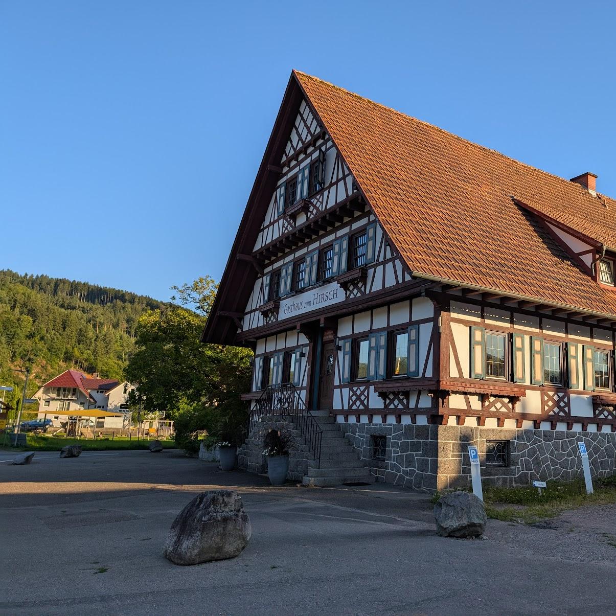 Restaurant "Gasthaus zum Hirsch" in Gutach (Schwarzwaldbahn)