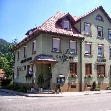 Restaurant "Gasthof Krone" in Gutach (Schwarzwaldbahn)