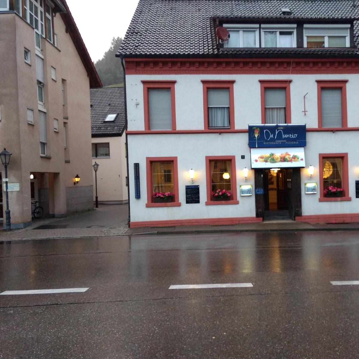 Restaurant "Adler Da Nunzio" in Wolfach