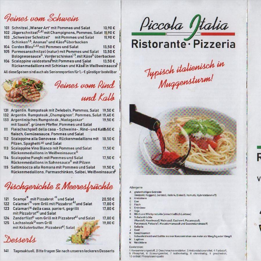 Restaurant "Piccola Italia - Vereinsheim FV" in  Muggensturm