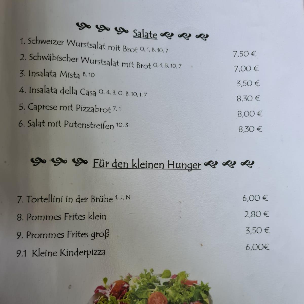 Restaurant "Kleintierzüchterheim --- Ristorante Pizzeria Gravinese" in  Wannweil