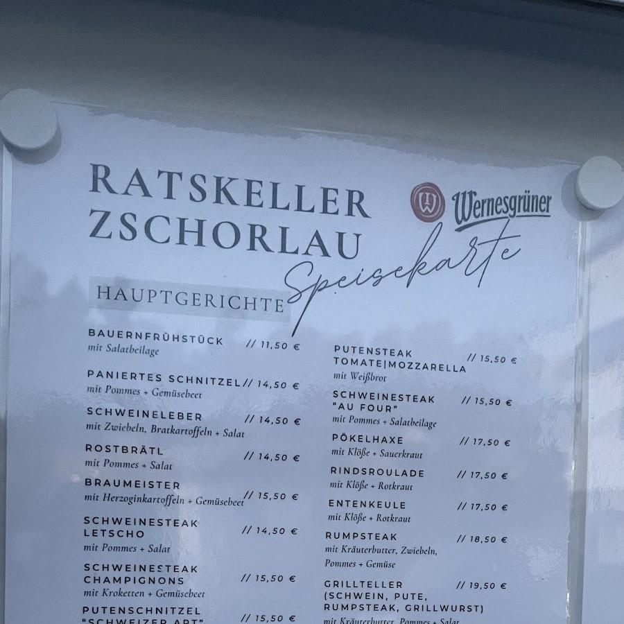 Restaurant "Ratskeller" in Zschorlau