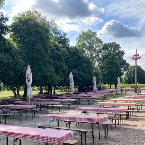 Restaurant "Biergarten  Schloss Diedersdorf " in Großbeeren