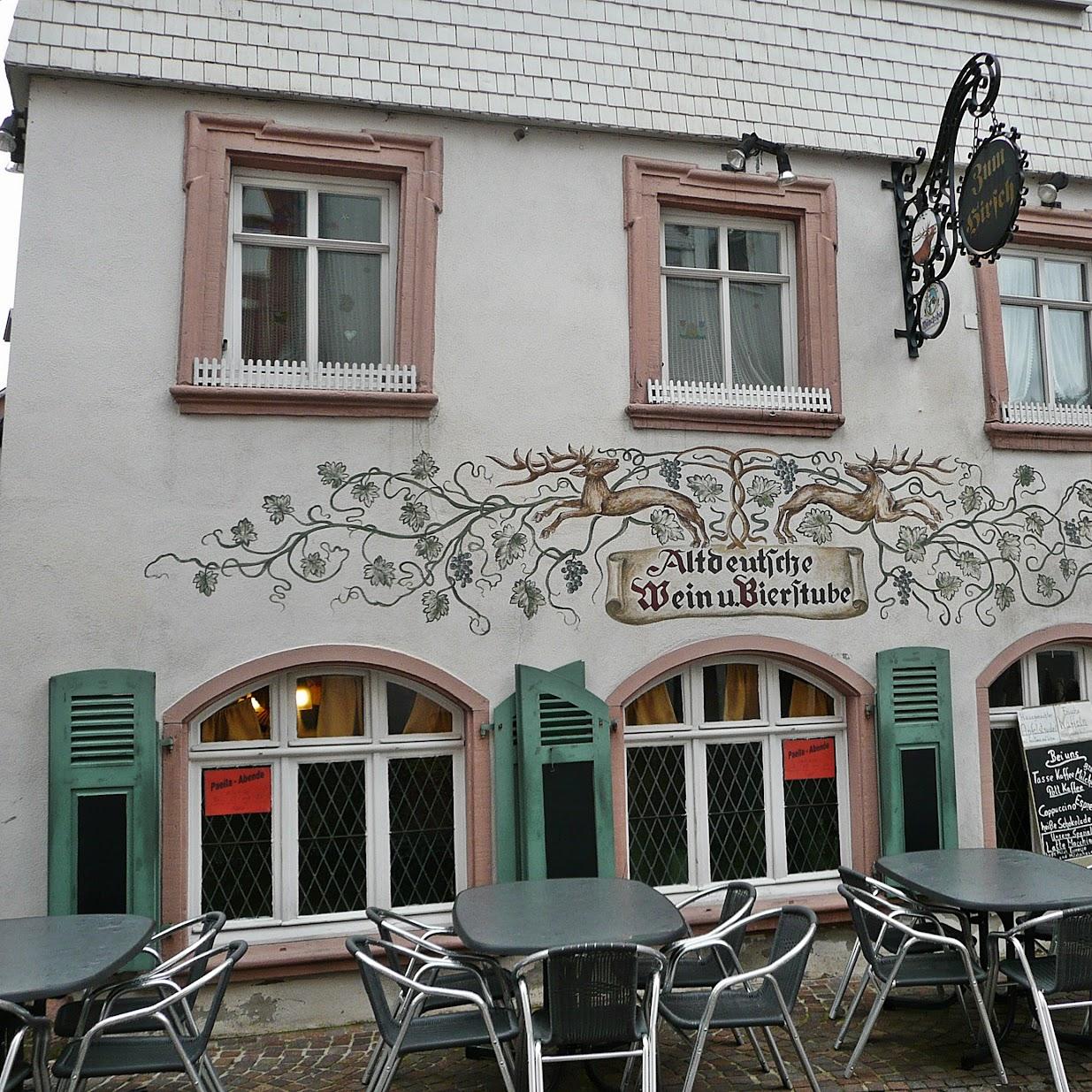 Restaurant "Weinstube" in Hirschhorn (Neckar)
