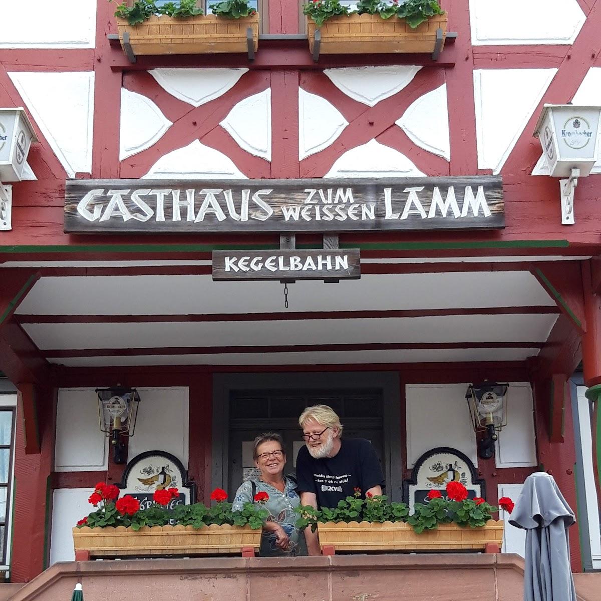 Restaurant "Gaststätte Zum weissen Lamm" in Heiligkreuzsteinach