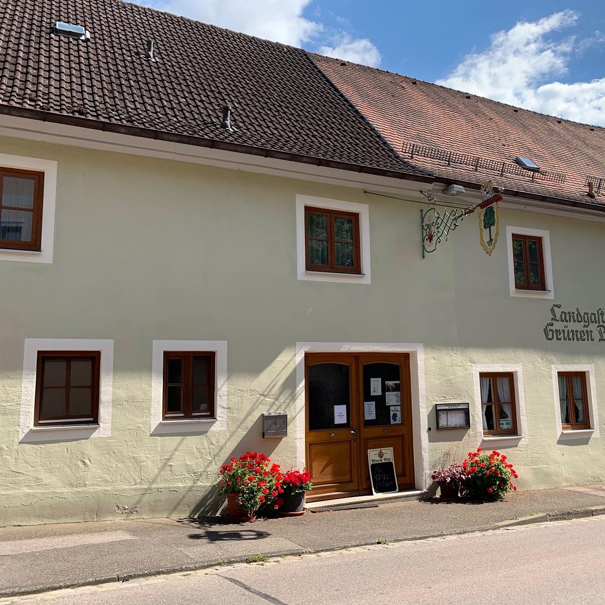 Restaurant "Landgasthof zum Grünen Baum" in  Pappenheim