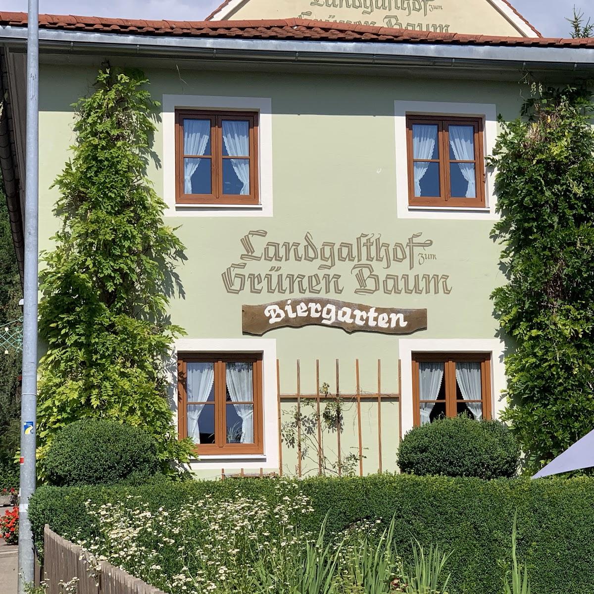 Restaurant "Landgasthof zum Grünen Baum" in Pappenheim
