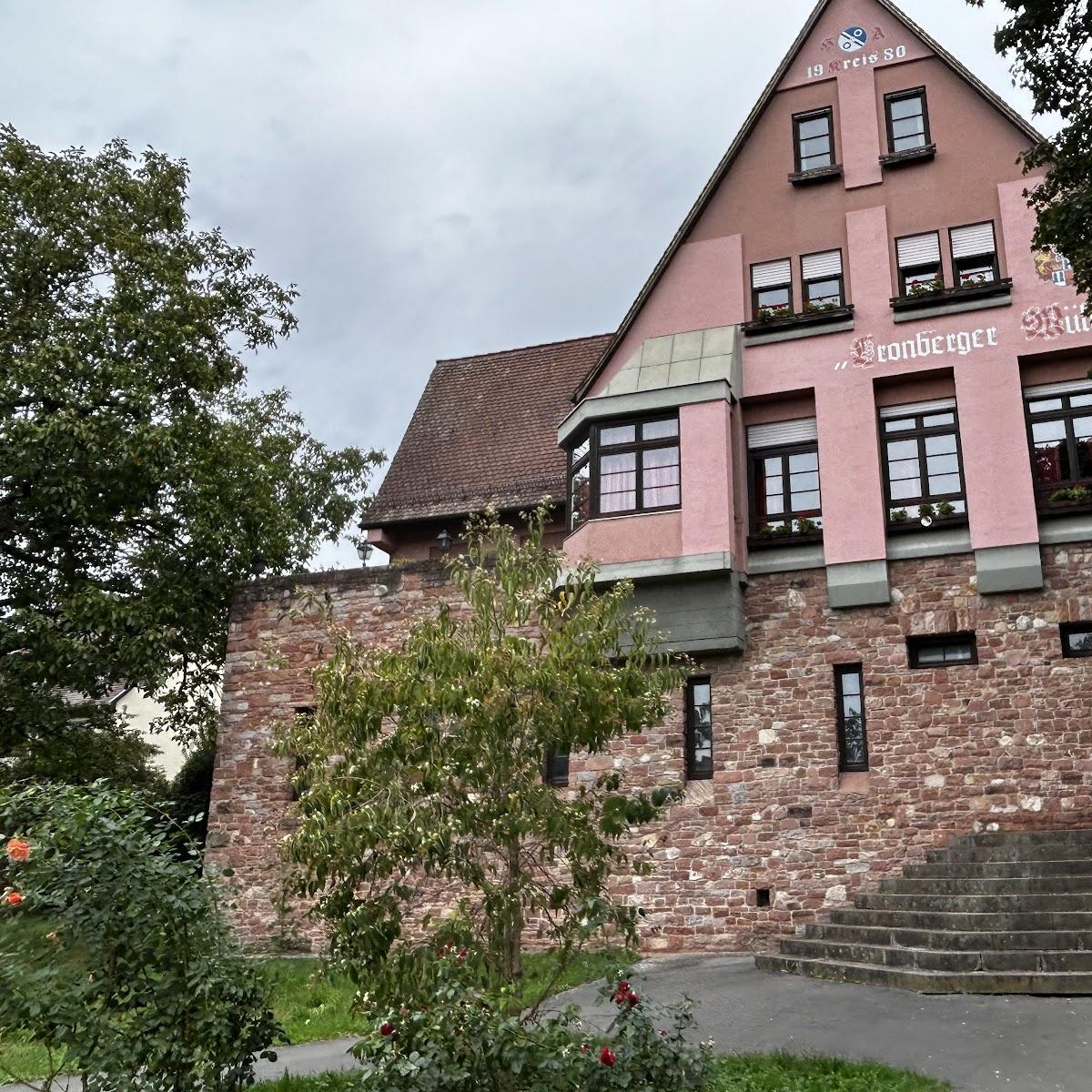 Restaurant "Cronberger Mühle" in Ladenburg