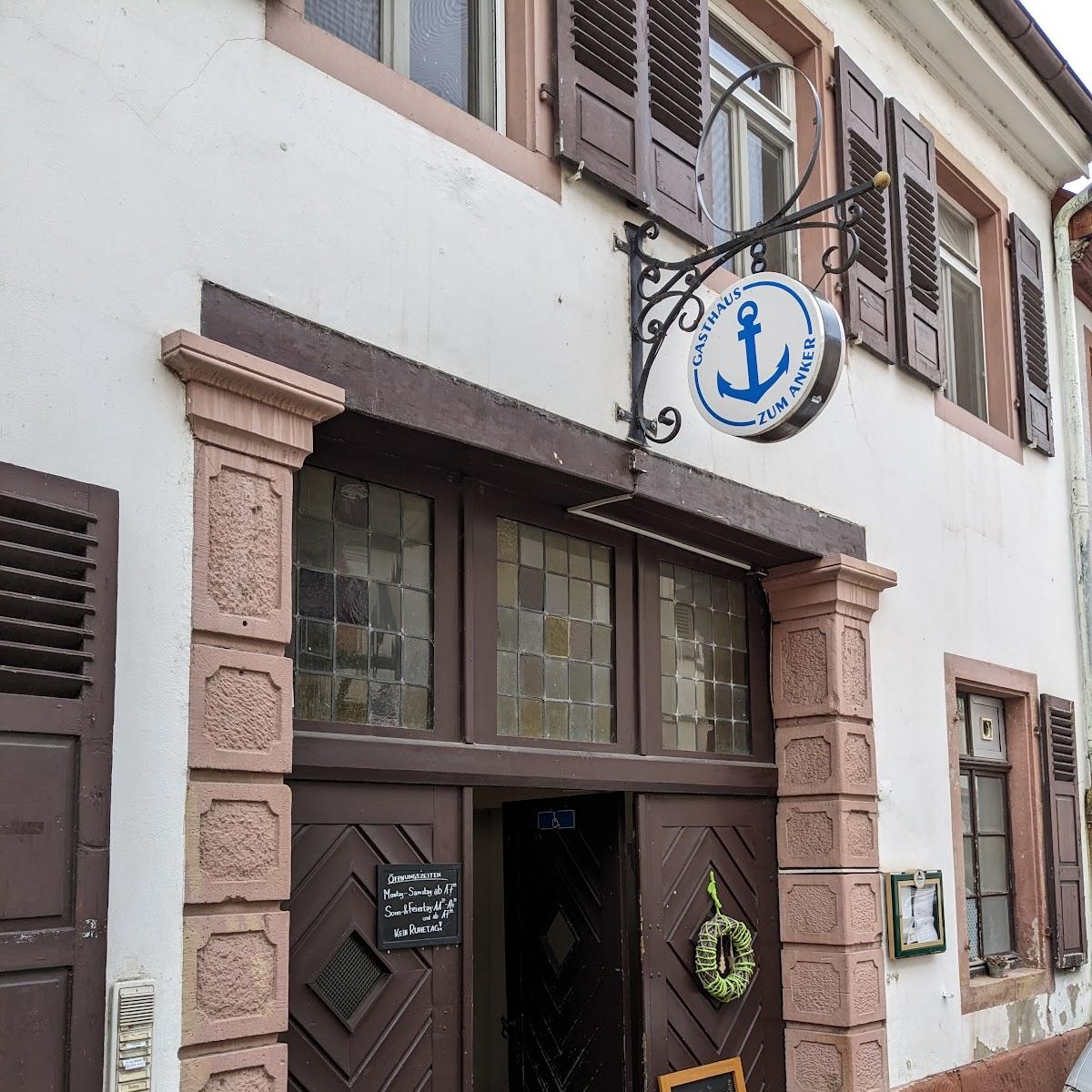 Restaurant "Zum Anker" in Speyer