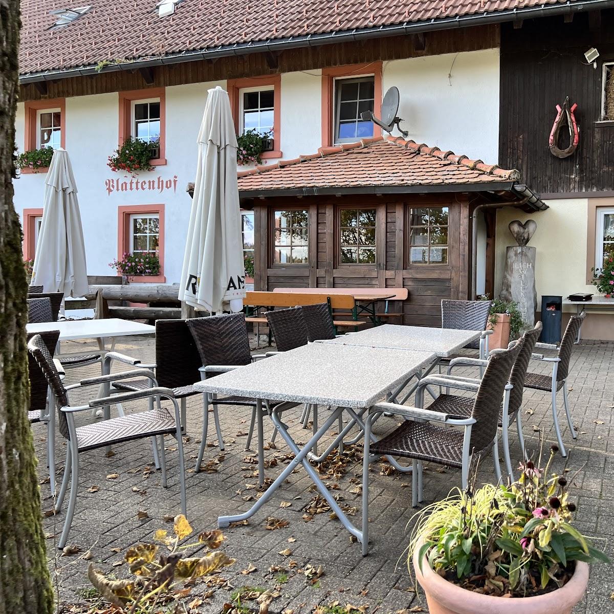 Restaurant "Gasthaus Plattenhof" in Sankt Peter