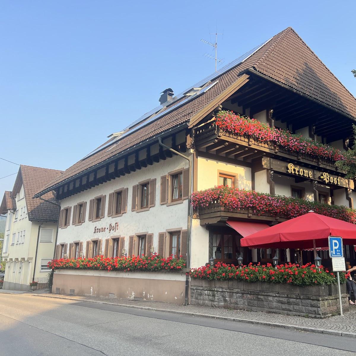 Restaurant "Hotel Restaurant Krone-Post" in Simonswald