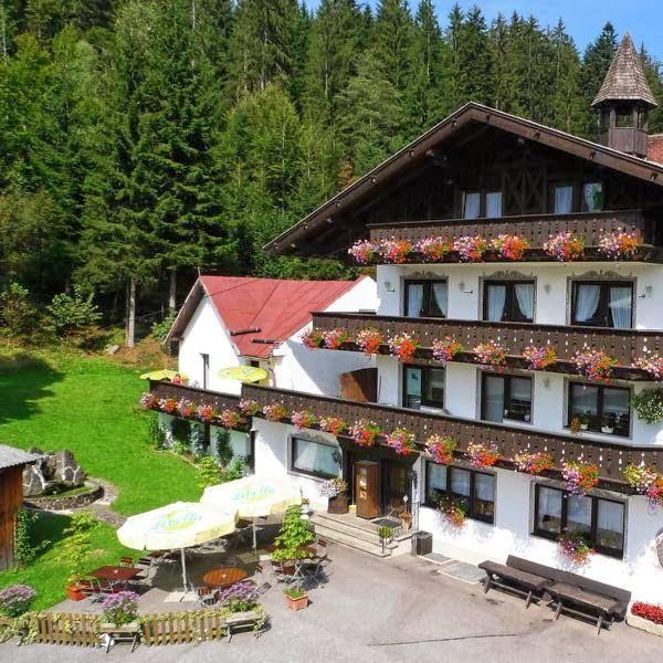 Restaurant "Gasthof Mühle, Natur- & Wanderhotel" in Rinchnach