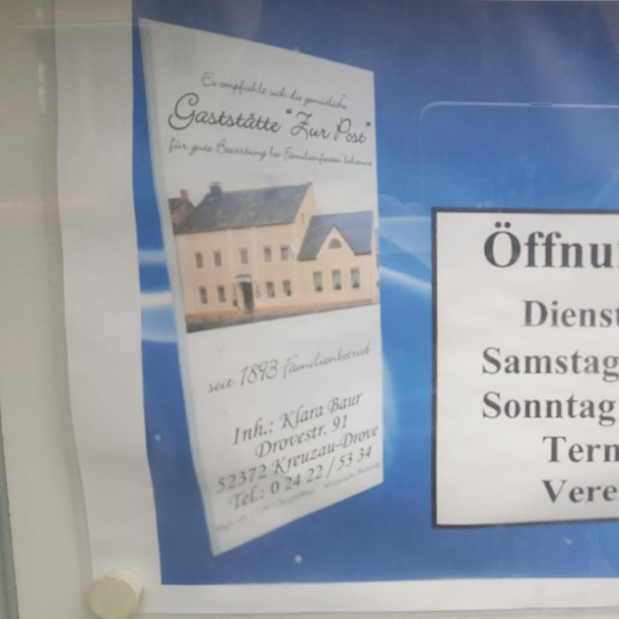 Restaurant "Zur Post" in  Kreuzau
