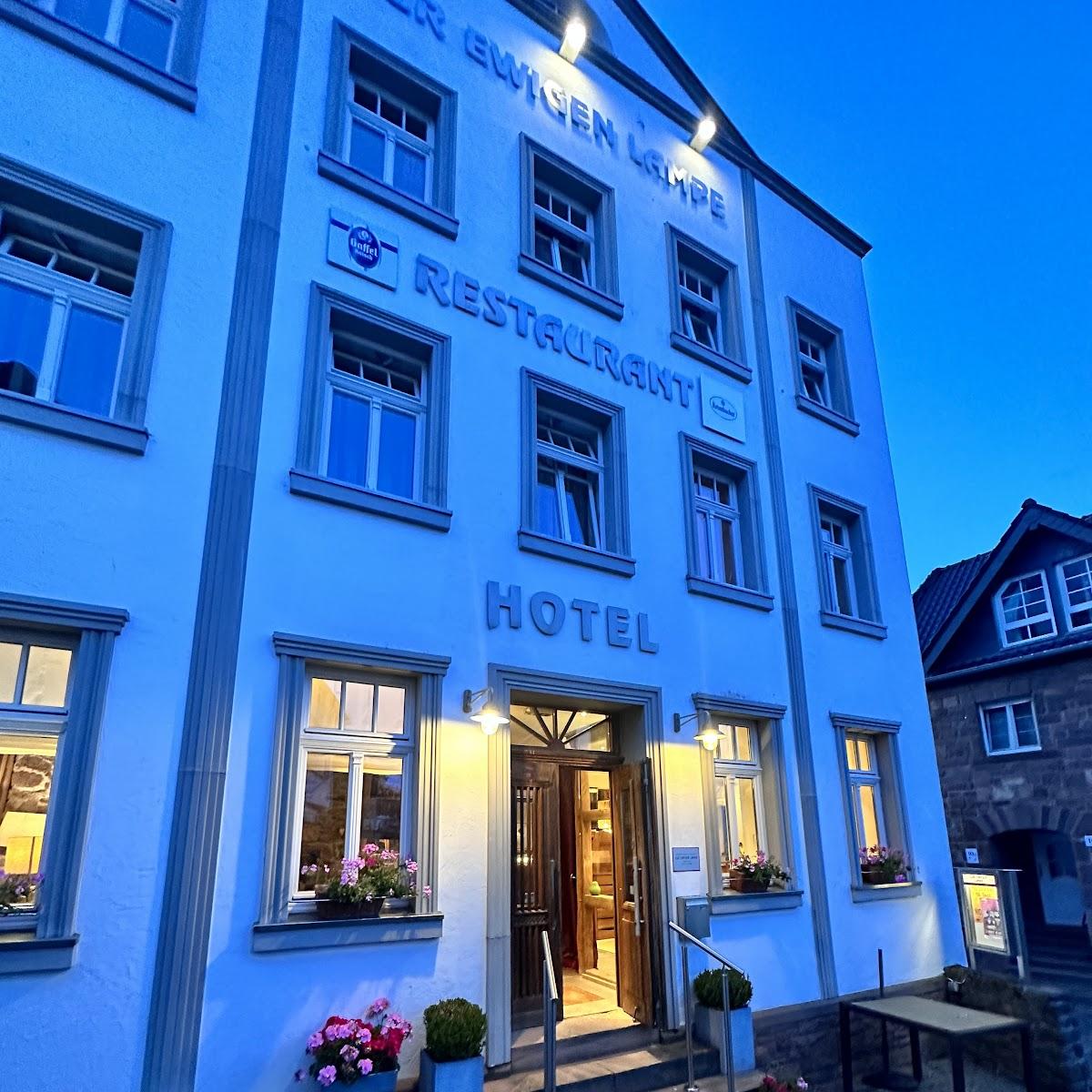Restaurant "Hotel und Restaurant  Zur Ewigen Lampe " in Nideggen